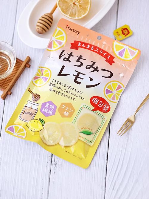 甜蜜来袭！日本进口爱心工厂蜂蜜柠檬干，一口沦陷的网红零食